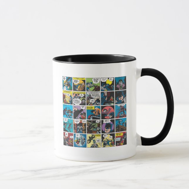 Batman Comic Panel 5x5 Mug (Right)