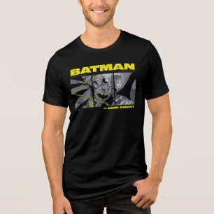 Batman Comic Tri-Panel Graphic Tri-Blend Shirt