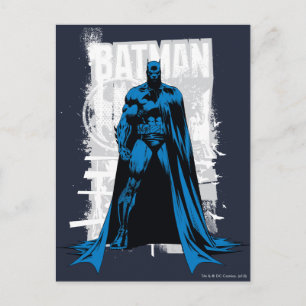Batman Comic - Vintage Full View Postcard