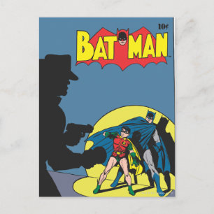 Batman Comic - with Robin Postcard