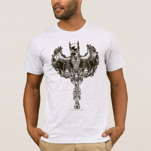 Batman Cowl and Skull Crest T-Shirt