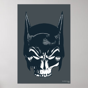 Batman Cowl/Skull Icon Poster