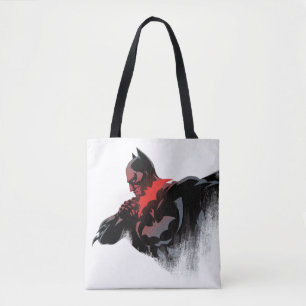 Batman Crimson Batarang Tote Bag