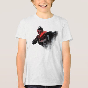 Batman Crimson Batarang Tri-Blend Shirt