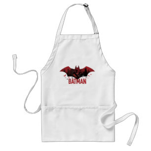Batman Crimson Gotham Icon Standard Apron