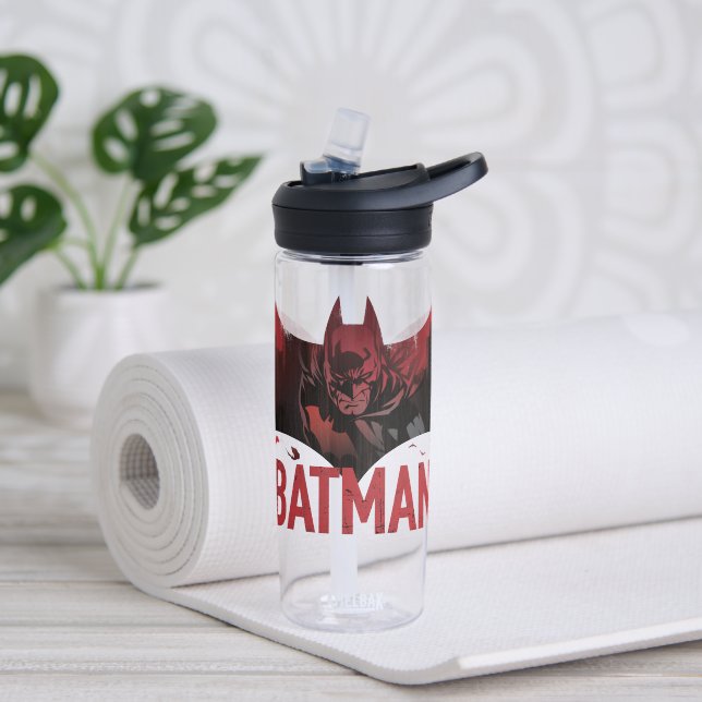 Batman Crimson Gotham Icon Water Bottle (Yoga)