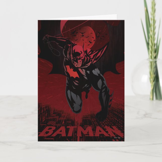 Batman Crimson Leap Card (Front)