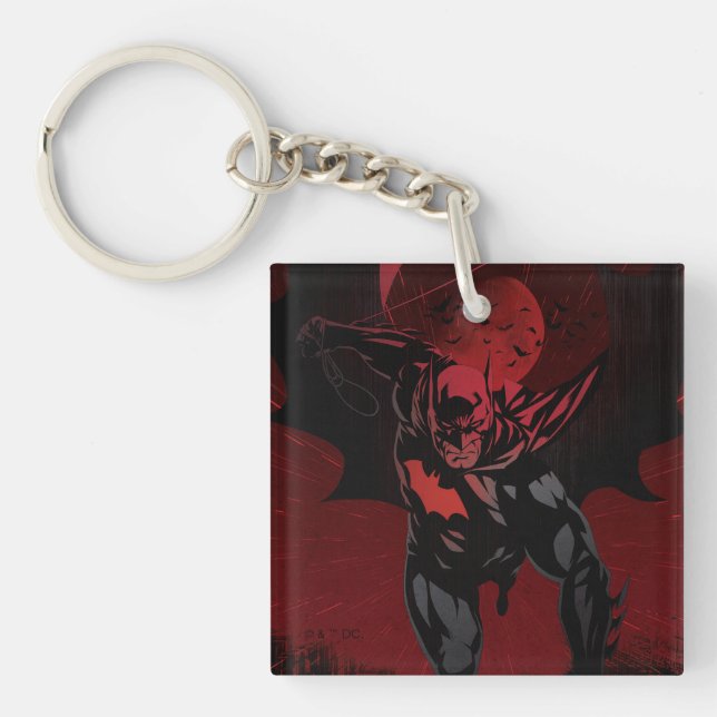Batman Crimson Leap Key Ring (Front)