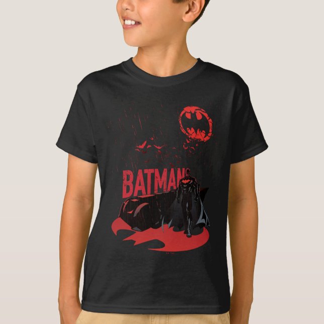 Batman Crimson Rain T-Shirt (Front)