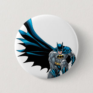 Batman Crouches 6 Cm Round Badge