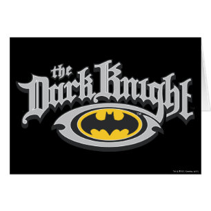 Batman Dark Knight   Name and Oval Logo