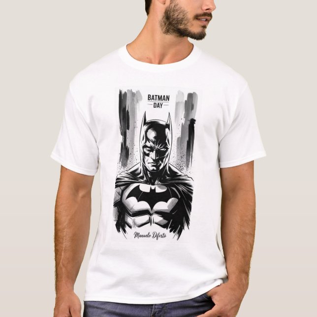 Batman Day – Noir Ink Edition T-Shirt (Front)