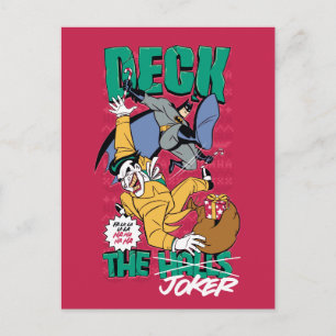 Batman Deck The Joker Postcard