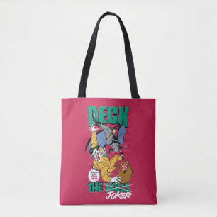 Batman   Deck The Joker Tote Bag