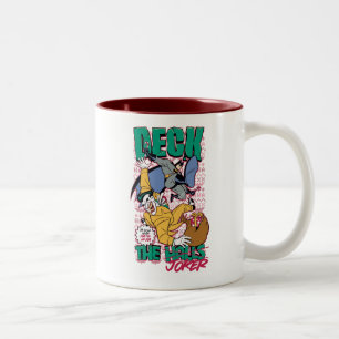 Batman   Deck The Joker Two-Tone Coffee Mug