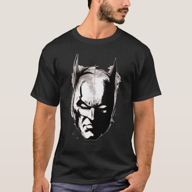 Batman Drawn Face T-Shirt (Front)
