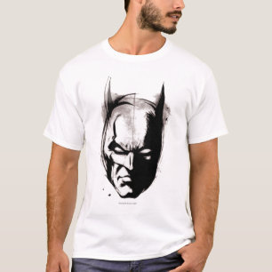 Batman Drawn Face T-Shirt