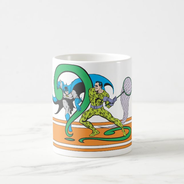 Batman Fights Riddler Coffee Mug (Center)
