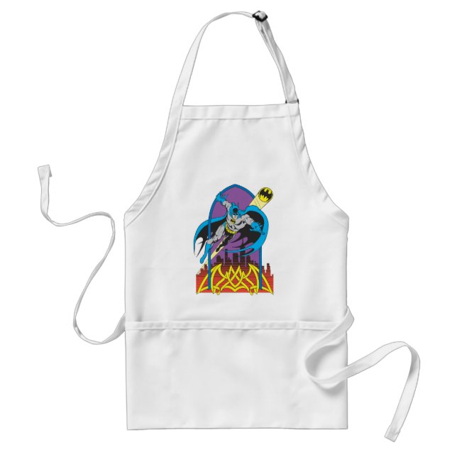 Batman Flies Thru the Night Standard Apron (Front)