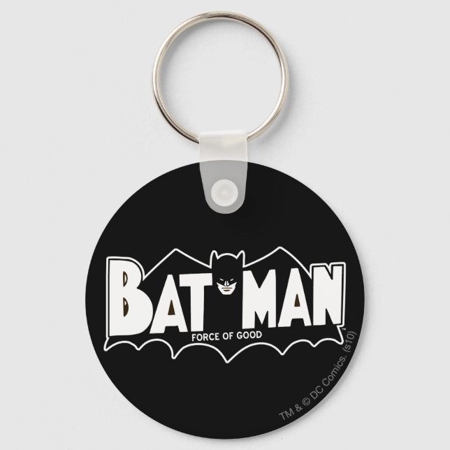 Batman | Force of Good 60s Logo Key Ring (Front)