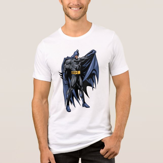 Batman Full-Color Side Tri-Blend Shirt (Front)