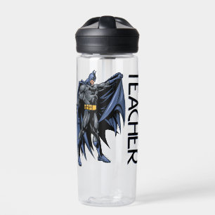 Batman Full-Colour Side Teacher Water Bottle