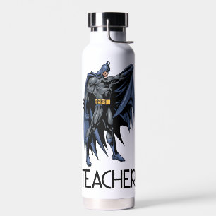 Batman Full-Colour Side Teacher Water Bottle