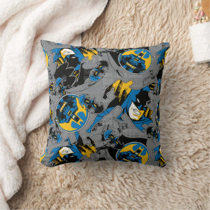 Batman Full Throttle Toss Pattern Cushion