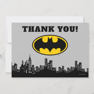Batman Gotham City   Birthday Thank You