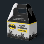 Batman - Gotham City Happy Birthday Favour Box<br><div class="desc">Turn your party favours into a superhero-worthy surprise with these exciting Batman Gotham City favour boxes! Featuring the iconic Gotham City skyline and the Bat-Signal lighting up the night, these boxes bring an extra level of adventure to your celebration. Perfectly sized for small treats, toys, or goodies, they’re a fun...</div>
