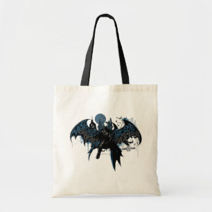 Batman Gotham City Paint Drip Graphic Tote Bag