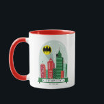 Batman Gotham City™ Snow Globe Graphic Mug<br><div class="desc">Celebrate the holidays with this cute Gotham City™ snow globe featuring Batman responding to the Bat Signal!</div>