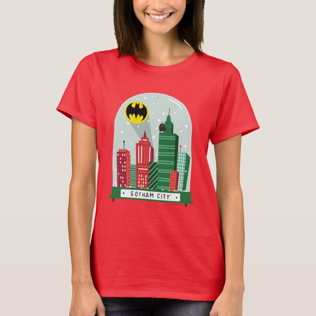 Batman Gotham City™ Snow Globe Graphic T-Shirt (Front)