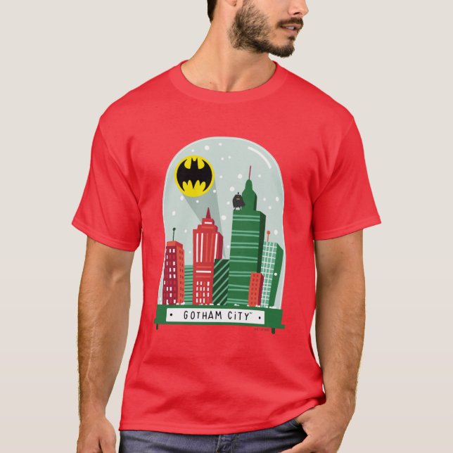 Batman Gotham City™ Snow Globe Graphic T-Shirt (Front)