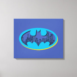 Batman   Gotham City Symbol Canvas Print