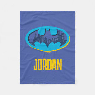 Batman   Gotham City Symbol Fleece Blanket