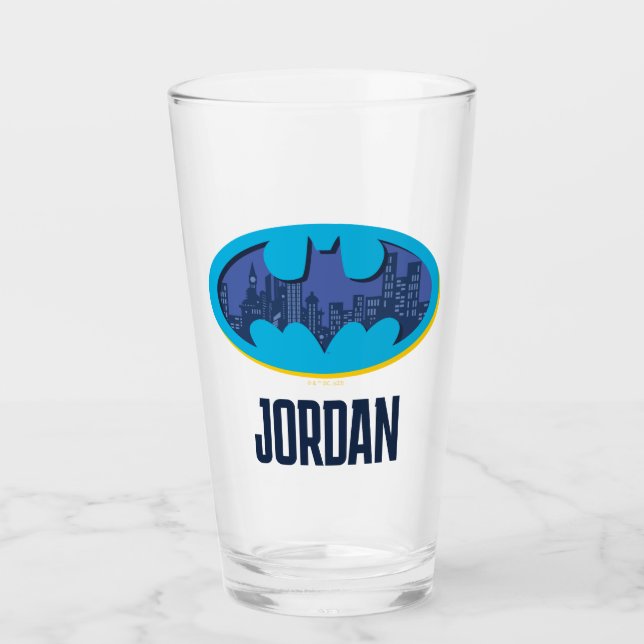 Batman | Gotham City Symbol Glass (Front)