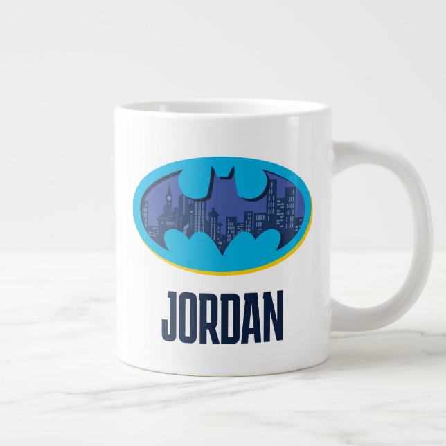 Batman | Gotham City Symbol Large Coffee Mug (Right)