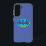 Batman | Gotham City Symbol Samsung Galaxy Case<br><div class="desc">Check out this Batman Symbol in cool neon colours!</div>
