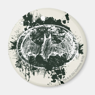 Batman Grunge Splatter Sketch Magnet