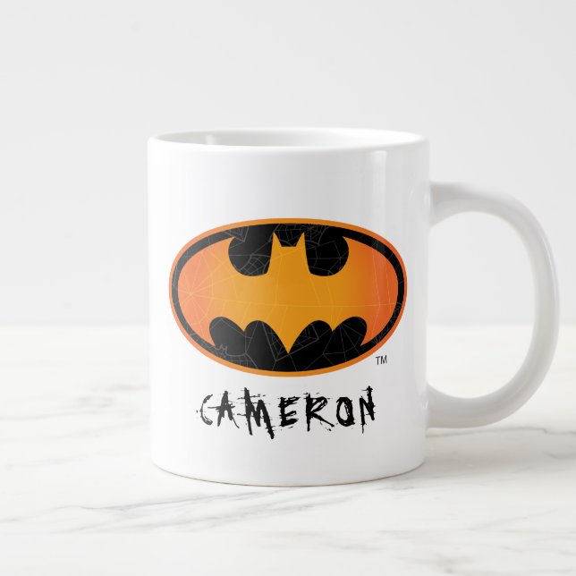 Batman | Halloween Web Logo Large Coffee Mug (Right)