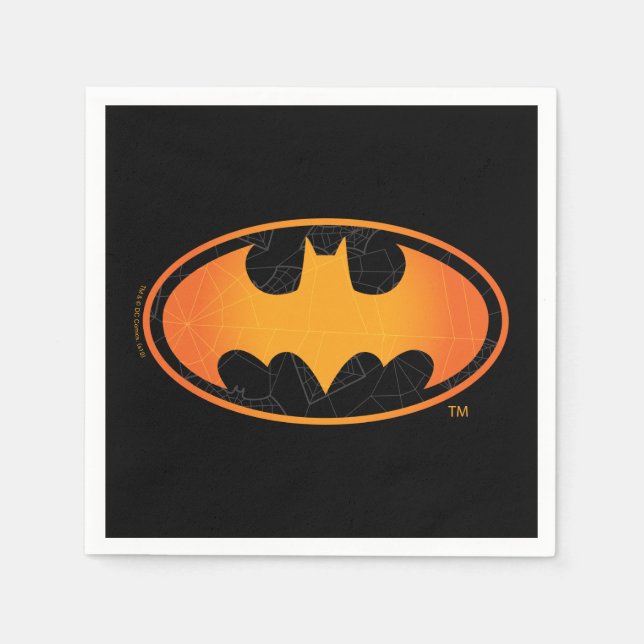 Batman | Halloween Web Logo Napkin (Front)