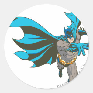 Batman Hand Out Classic Round Sticker