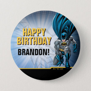Batman   Happy Birthday 7.5 Cm Round Badge