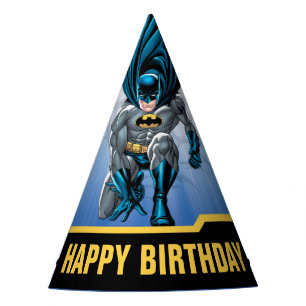 Batman   Happy Birthday Party Hat