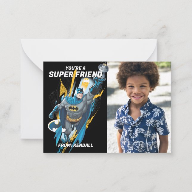 Batman Happy Valentine's Day Card (Front)