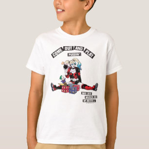 Batman   Harley Quinn "Come Out And Play Puddin'" T-Shirt