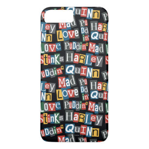 Batman   Harley Quinn Ransom Note Style Pattern Case-Mate iPhone Case