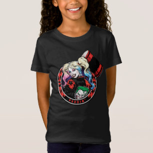 Batman Harley Quinn Winking With Mallet T-Shirt