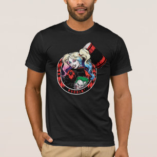 Batman Harley Quinn Winking With Mallet T-Shirt